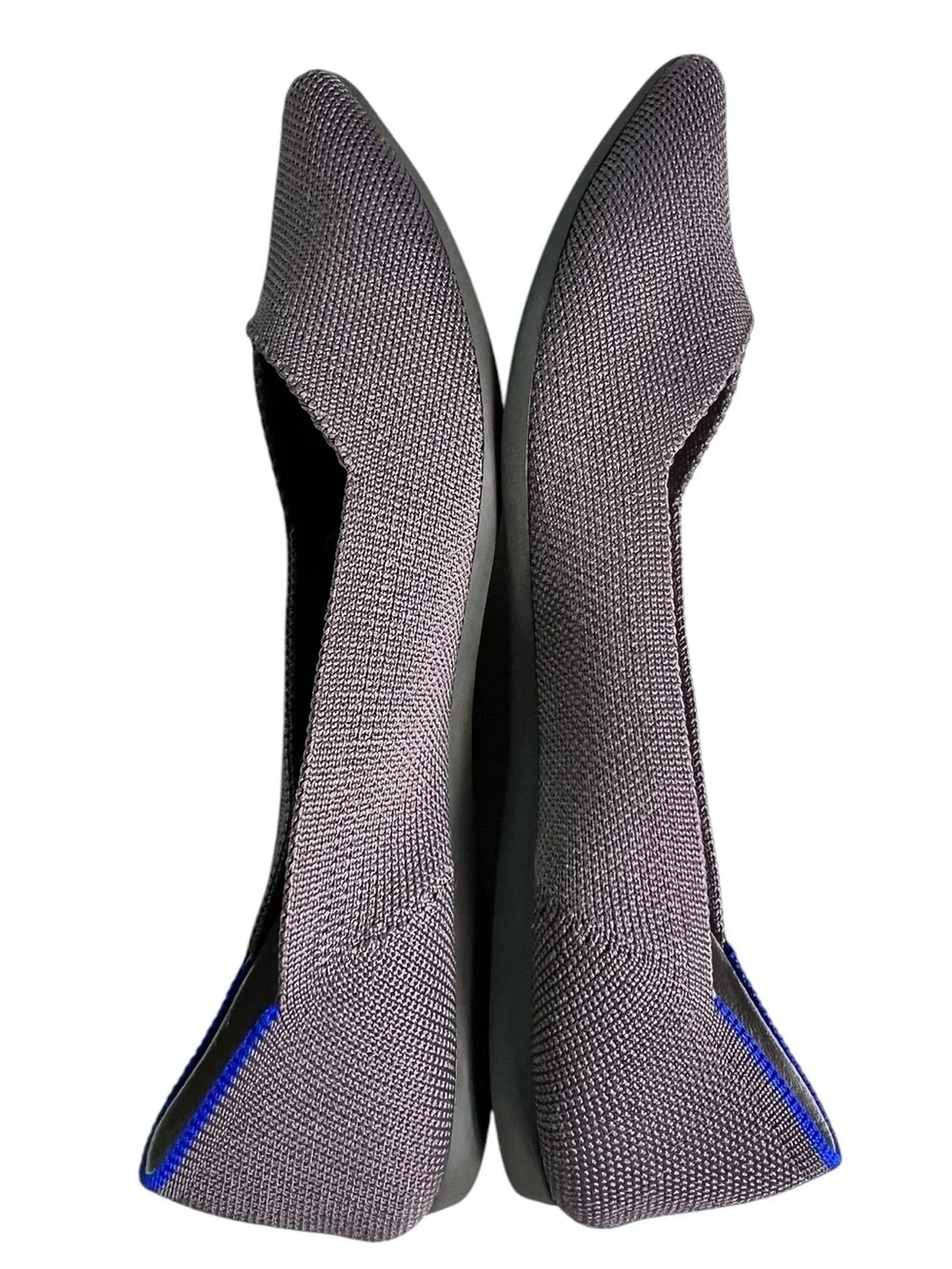 Rothy’s The Point Flats Mink Dusty Purple Pointed Toe Shoes Women’s 6.5